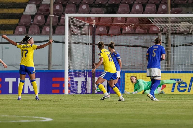 Football. Women's European Qualifiers. Italy - Sweden. 30.08.2025