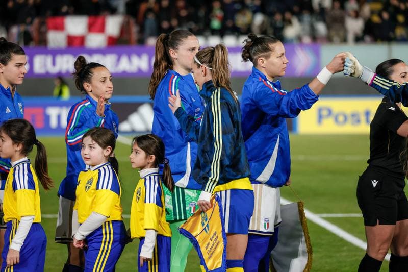 Football. Women's European Qualifiers. Italy - Sweden. 30.08.2025