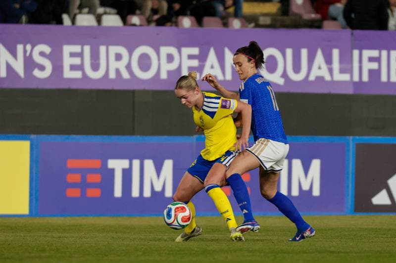 Football. Women's European Qualifiers. Italy - Sweden. 30.08.2025