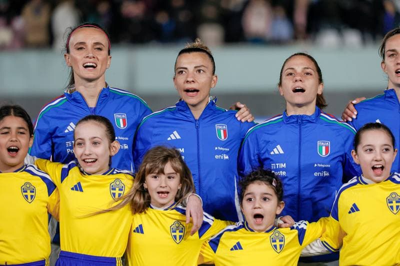 Football. Women's European Qualifiers. Italy - Sweden. 30.08.2025