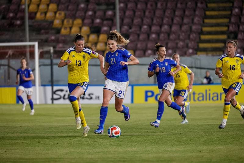 Football. Women's European Qualifiers. Italy - Sweden. 30.08.2025