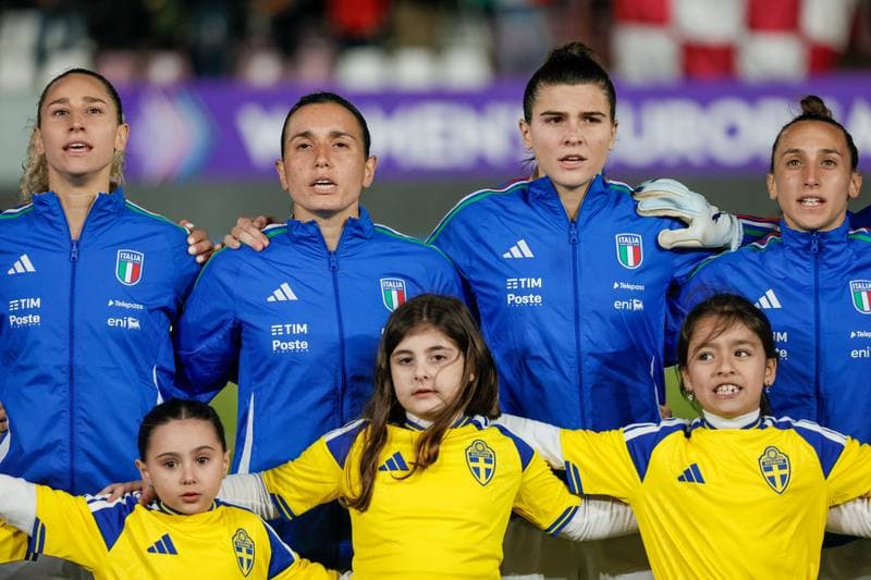 Football. Women's European Qualifiers. Italy - Sweden. 30.08.2025