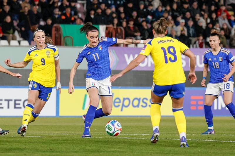Football. Women's European Qualifiers. Italy - Sweden. 30.08.2025