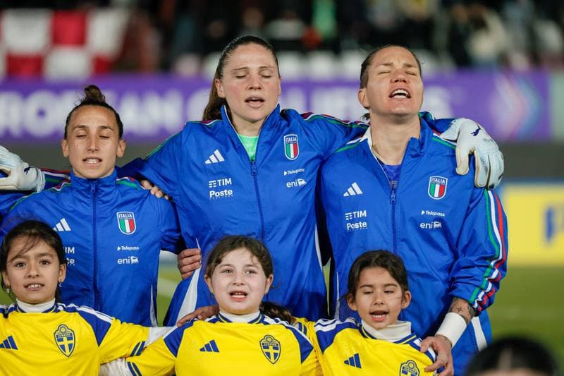 Football. Women's European Qualifiers. Italy - Sweden. 30.08.2025