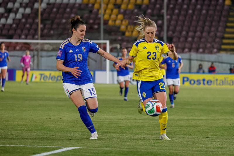 Football. Women's European Qualifiers. Italy - Sweden. 30.08.2025