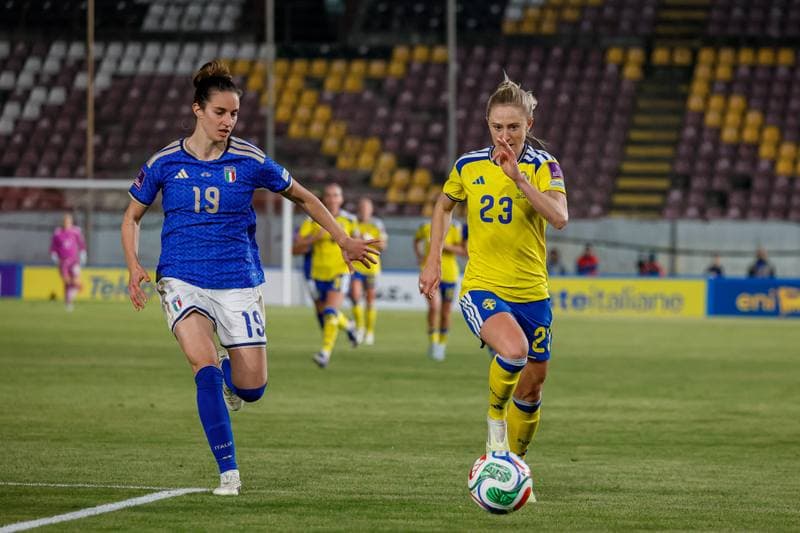 Football. Women's European Qualifiers. Italy - Sweden. 30.08.2025