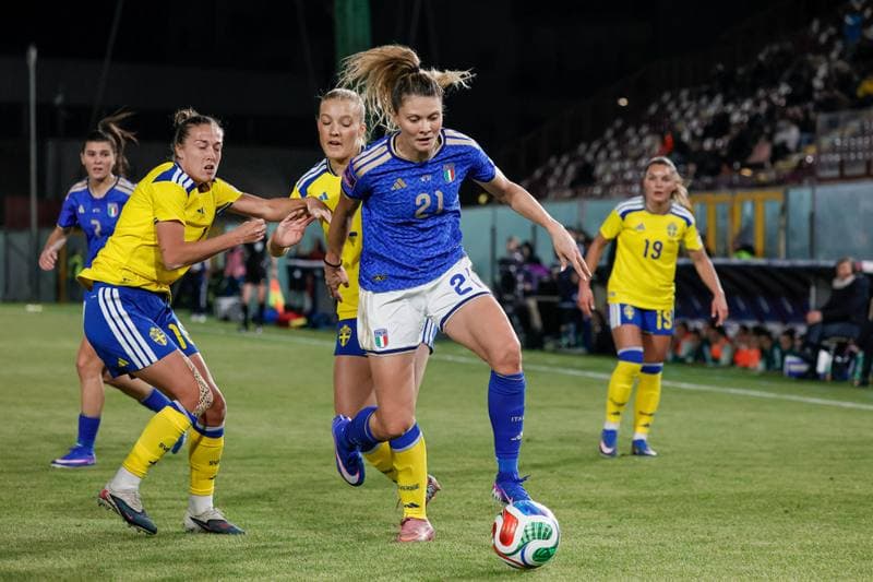 Football. Women's European Qualifiers. Italy - Sweden. 30.08.2025