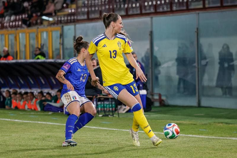 Football. Women's European Qualifiers. Italy - Sweden. 30.08.2025