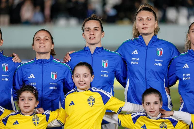 Football. Women's European Qualifiers. Italy - Sweden. 30.08.2025