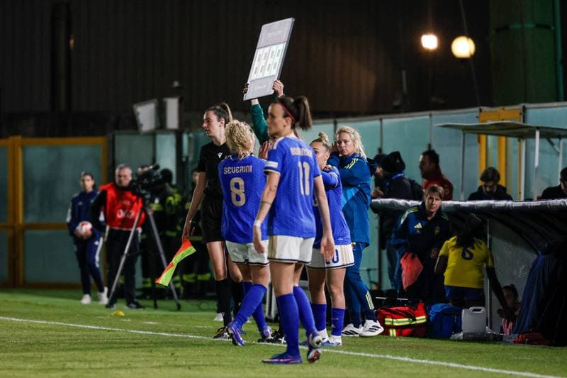 Football. Women's European Qualifiers. Italy - Sweden. 30.08.2025