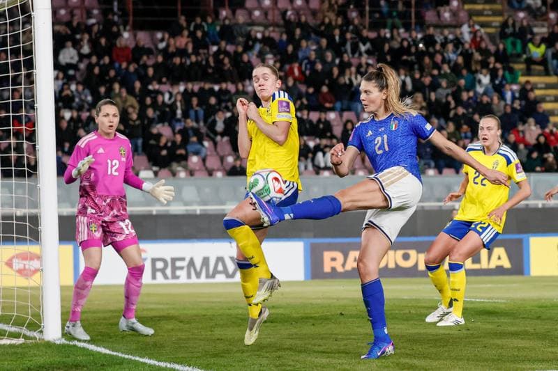 Football. Women's European Qualifiers. Italy - Sweden. 30.08.2025