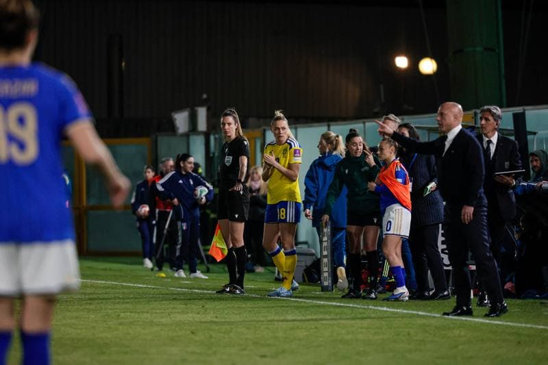 Football. Women's European Qualifiers. Italy - Sweden. 30.08.2025