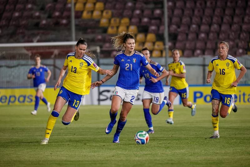 Football. Women's European Qualifiers. Italy - Sweden. 30.08.2025