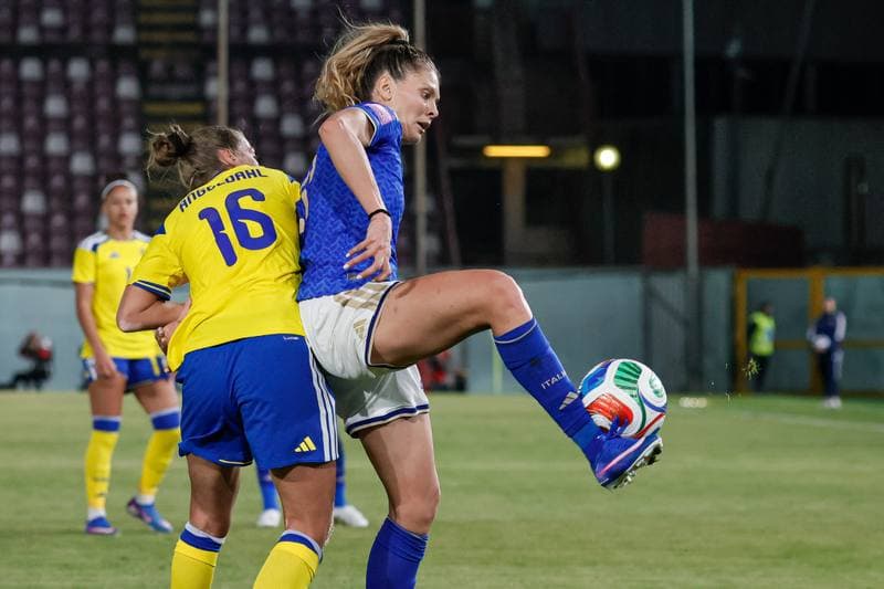 Football. Women's European Qualifiers. Italy - Sweden. 30.08.2025