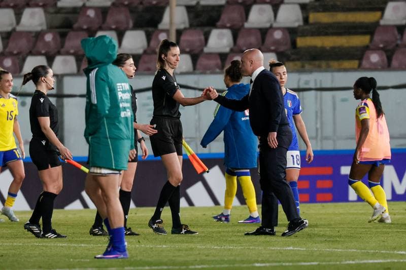 Football. Women's European Qualifiers. Italy - Sweden. 30.08.2025