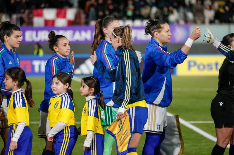 Football. Women's European Qualifiers. Italy - Sweden. 30.08.2025