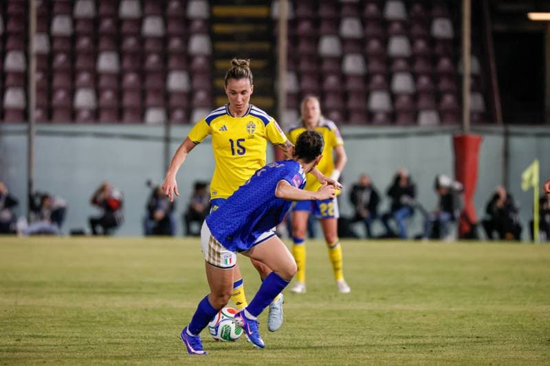 Football. Women's European Qualifiers. Italy - Sweden. 30.08.2025