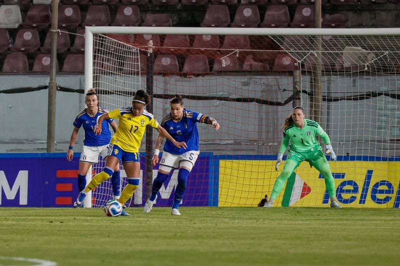 Football. Women's European Qualifiers. Italy - Sweden. 30.08.2025