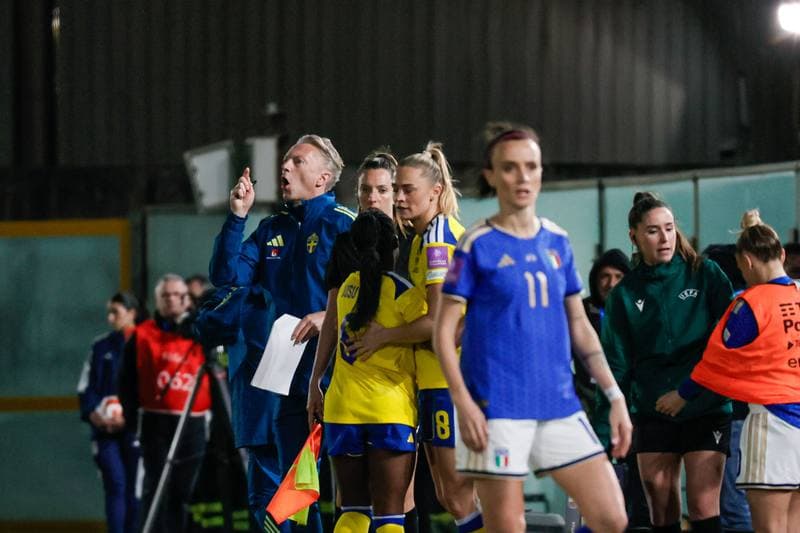 Football. Women's European Qualifiers. Italy - Sweden. 30.08.2025