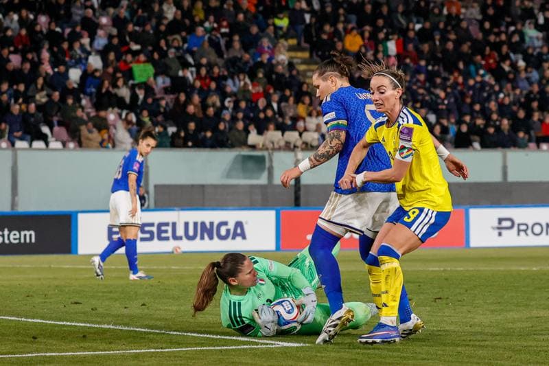Football. Women's European Qualifiers. Italy - Sweden. 30.08.2025