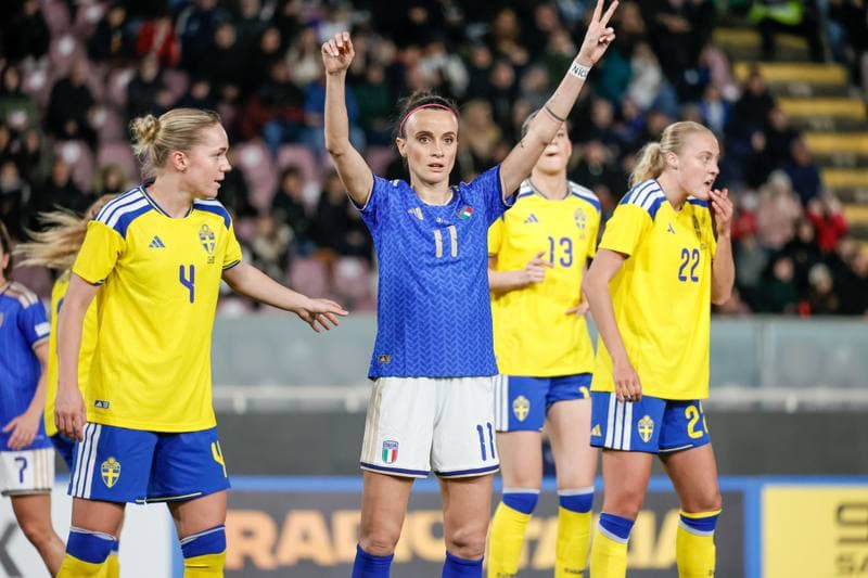 Football. Women's European Qualifiers. Italy - Sweden. 30.08.2025