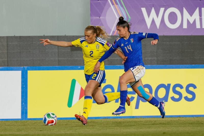 Football. Women's European Qualifiers. Italy - Sweden. 30.08.2025