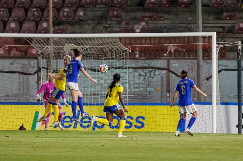 Football. Women's European Qualifiers. Italy - Sweden. 30.08.2025