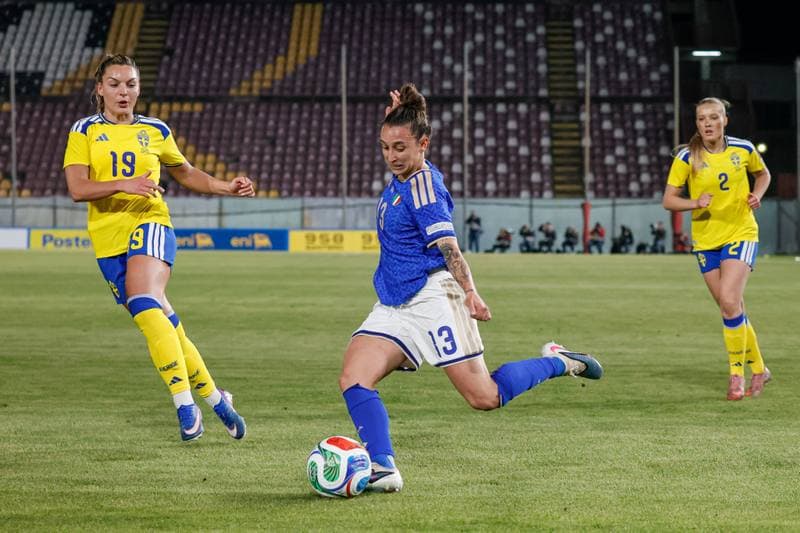 Football. Women's European Qualifiers. Italy - Sweden. 30.08.2025