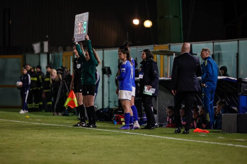 Football. Women's European Qualifiers. Italy - Sweden. 30.08.2025