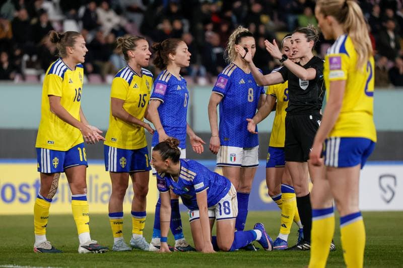 Football. Women's European Qualifiers. Italy - Sweden. 30.08.2025