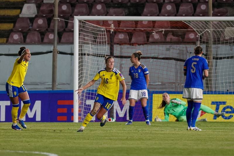 Football. Women's European Qualifiers. Italy - Sweden. 30.08.2025