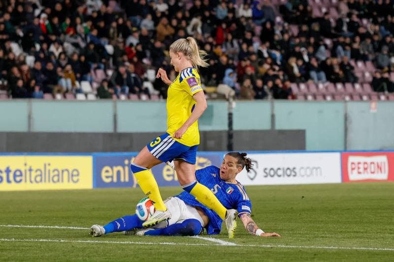 Football. Women's European Qualifiers. Italy - Sweden. 30.08.2025