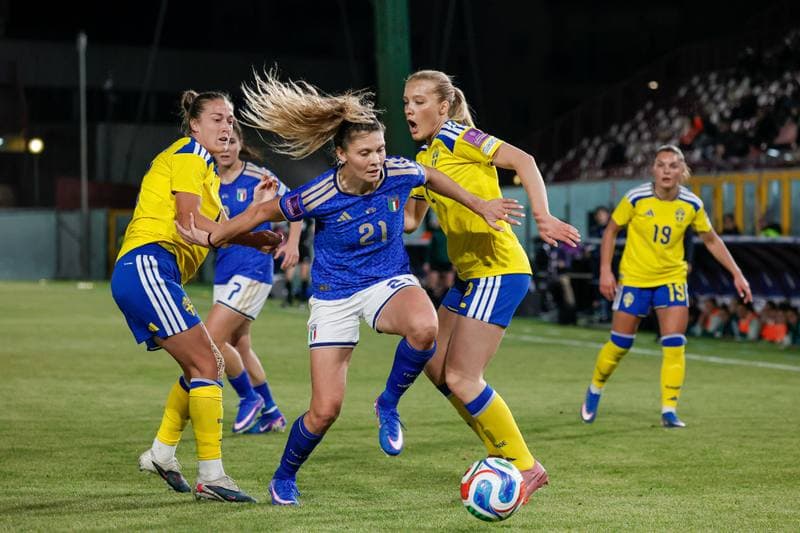 Football. Women's European Qualifiers. Italy - Sweden. 30.08.2025