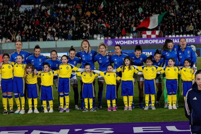 Football. Women's European Qualifiers. Italy - Sweden. 30.08.2025
