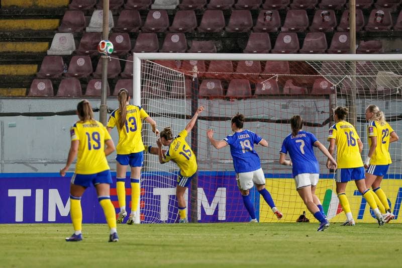 Football. Women's European Qualifiers. Italy - Sweden. 30.08.2025