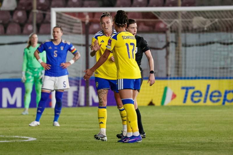 Football. Women's European Qualifiers. Italy - Sweden. 30.08.2025