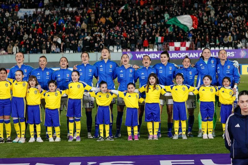 Football. Women's European Qualifiers. Italy - Sweden. 30.08.2025