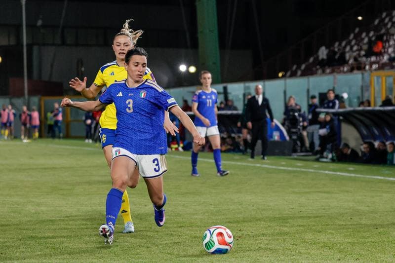 Football. Women's European Qualifiers. Italy - Sweden. 30.08.2025