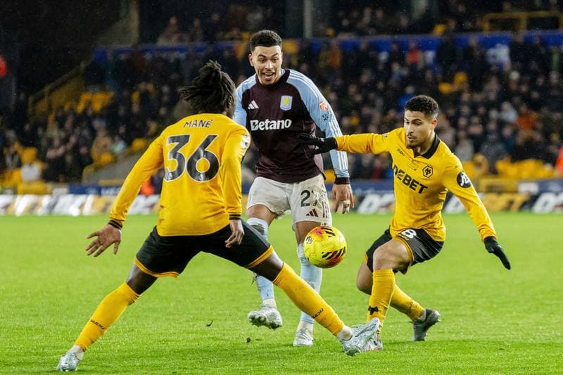 Football. Premier League. Wolverhampton Wanderers - Aston Villa. 27.02.2026