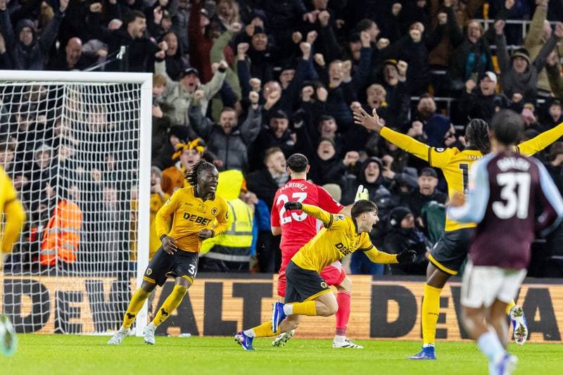 Football. Premier League. Wolverhampton Wanderers - Aston Villa. 27.02.2026