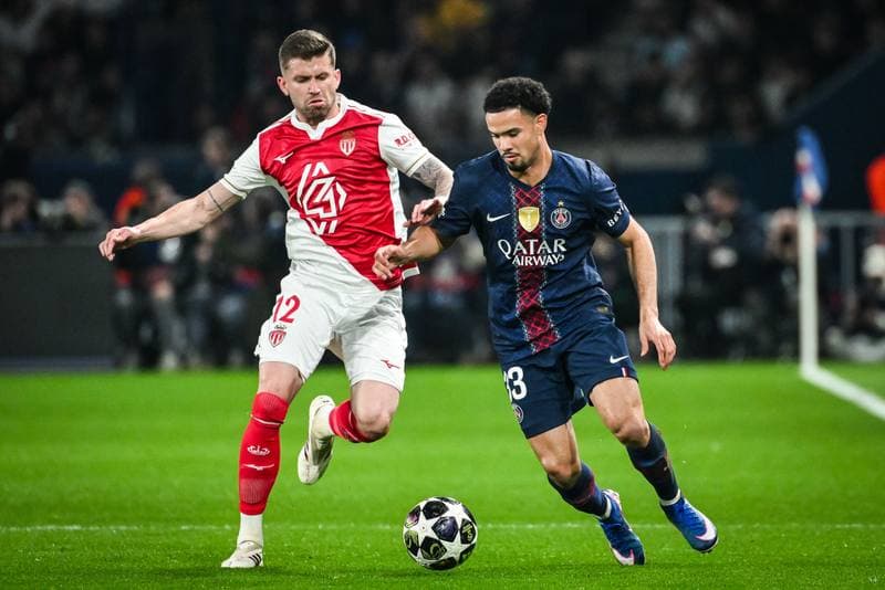 Football. UEFA Champions League. Paris Saint-Germain - AS Monaco. 25.02.2026