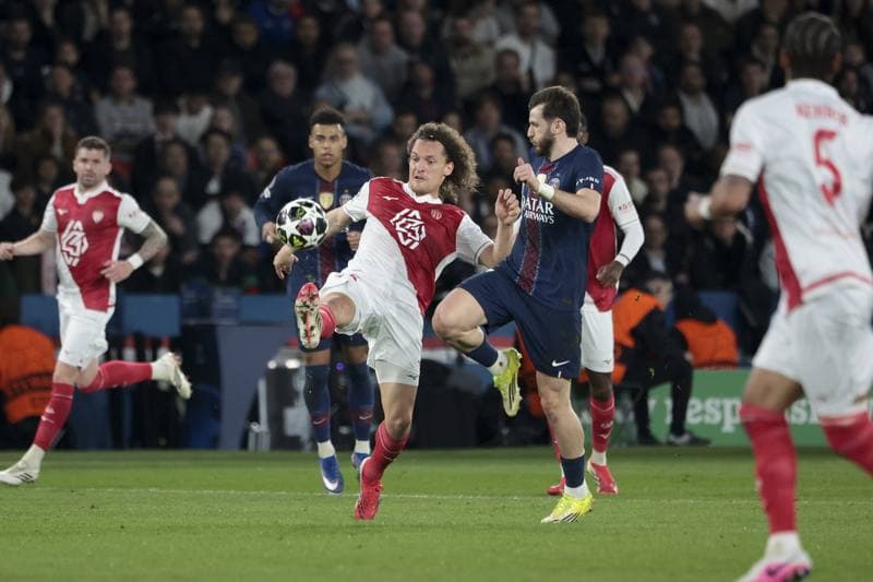 Football. UEFA Champions League. Paris Saint-Germain - AS Monaco. 25.02.2026