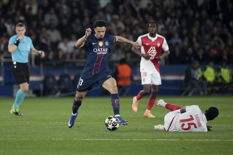 Football. UEFA Champions League. Paris Saint-Germain - AS Monaco. 25.02.2026