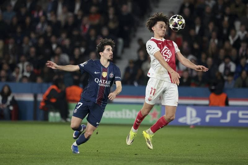Football. UEFA Champions League. Paris Saint-Germain - AS Monaco. 25.02.2026