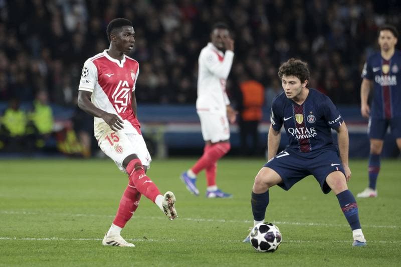 Football. UEFA Champions League. Paris Saint-Germain - AS Monaco. 25.02.2026