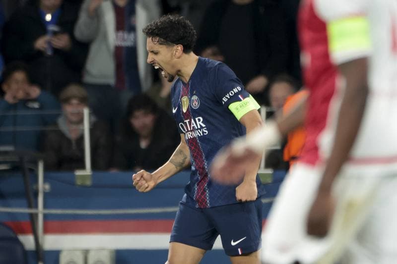Football. UEFA Champions League. Paris Saint-Germain - AS Monaco. 25.02.2026