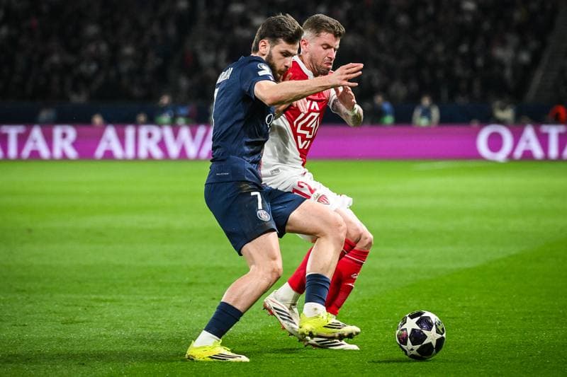 Football. UEFA Champions League. Paris Saint-Germain - AS Monaco. 25.02.2026