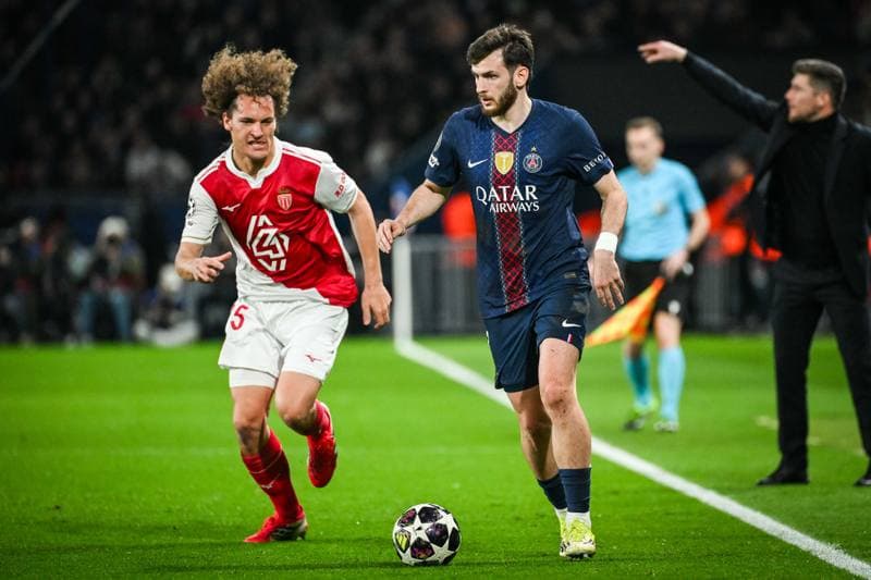 Football. UEFA Champions League. Paris Saint-Germain - AS Monaco. 25.02.2026