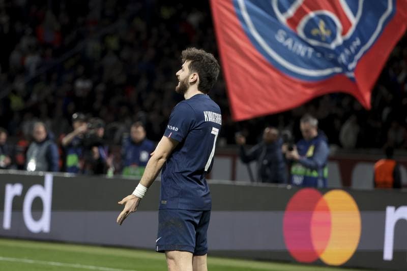 Football. UEFA Champions League. Paris Saint-Germain - AS Monaco. 25.02.2026