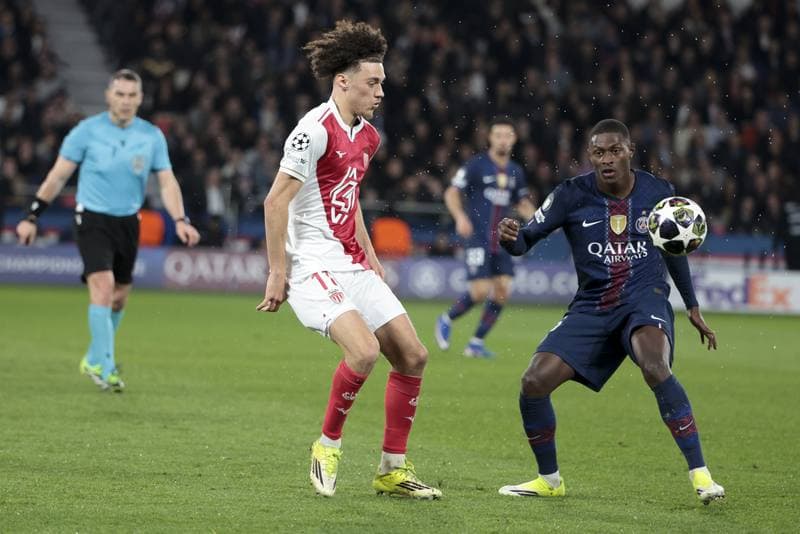 Football. UEFA Champions League. Paris Saint-Germain - AS Monaco. 25.02.2026